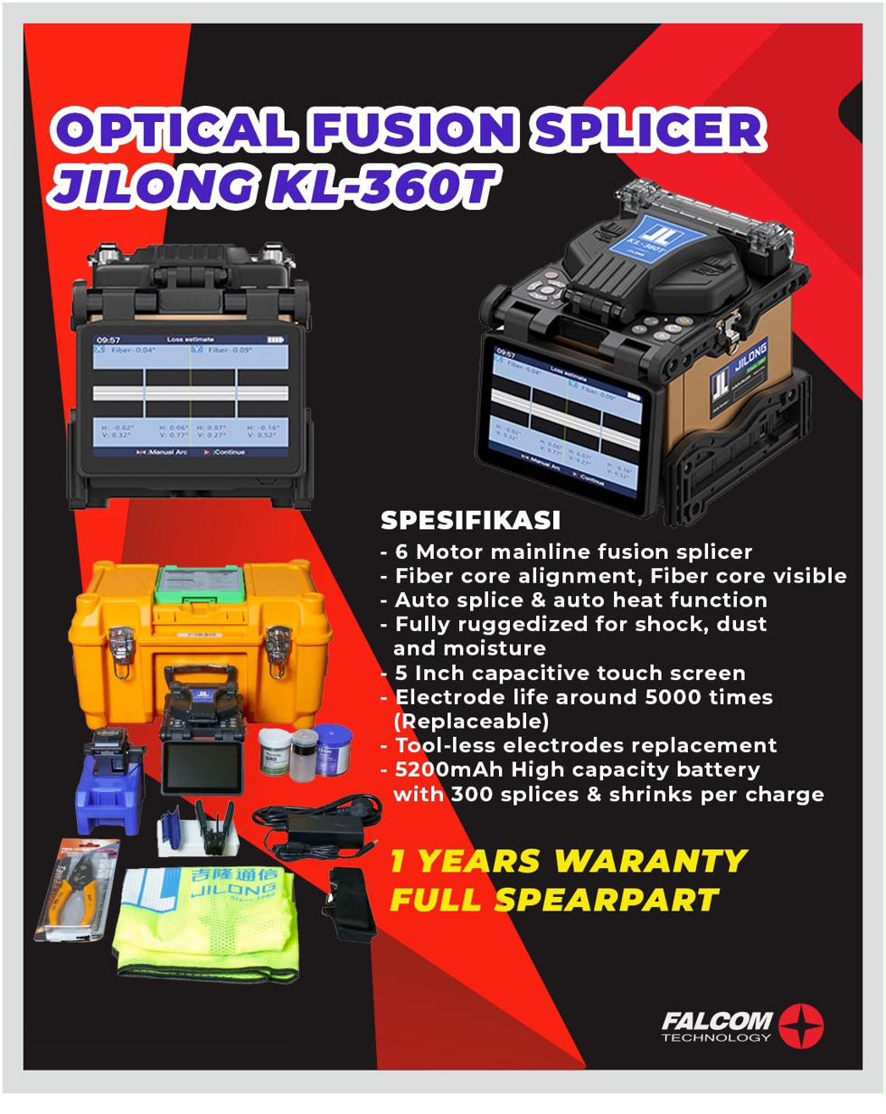 Optical Fusion Splicer Jilong KL-360T